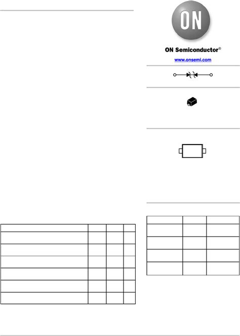 ESD5B5.0ST1G Datasheet by ON Semiconductor | Digi-Key Electronics
