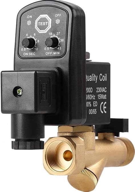 TruGet Auto Drain Valve with timer and stainer For Air compressor ...