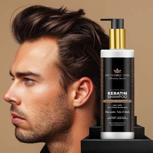 Incredible Man Keratin Treatment Shampoo for Control Hair Fall ...