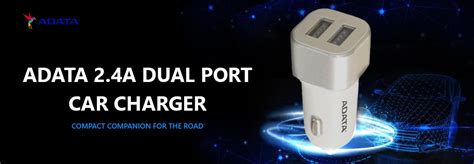 ADATA ADW-CC21 Dual USB Port Car Charger with 2.4A Online -TPSTECH.in ...