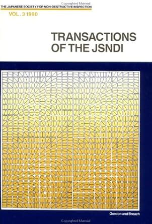 Buy Transactions Of Jsndi 3 Book Online at Low Prices in India ...