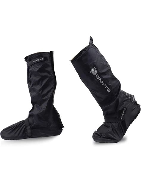 Steelbird Shoe Covers for Rider/Biker Boots with Reflective Piping ...