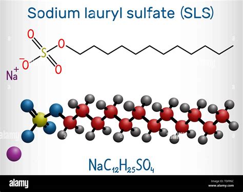 Sodium Sulfate Molecular Structure