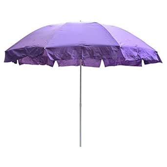 Fendo Garden umbrella purple Straight Hand Open Outdoor Umbrella for ...