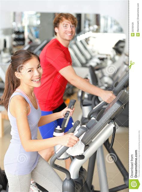 Gym People In Fitness Center Royalty Free Stock Images - Image: 23700129