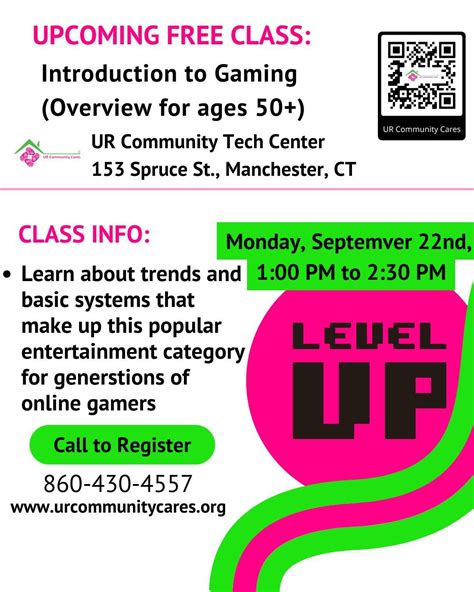 Introduction to Gaming (Overview for ages 50+), 153 Spruce Street ...