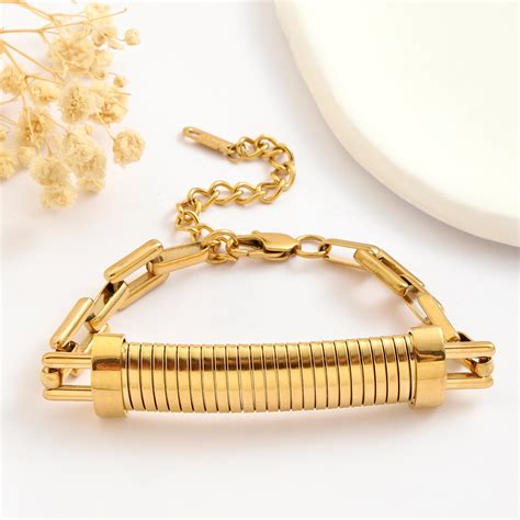 HairPin Gold Bracelet | Salty – Salty Accessories