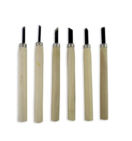 htconline.in| Wood Carving Tool Set of 6| Clay and Wood Carving Tools ...