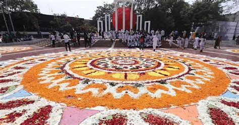 Attractive decoration in Bangladesh for International Mother Language ...