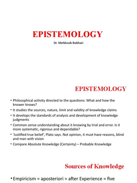 Epistemology 的图像结果