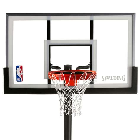Spalding Ultimate Hybrid 54" Glass Portable Basketball Hoop - A55-239 ...