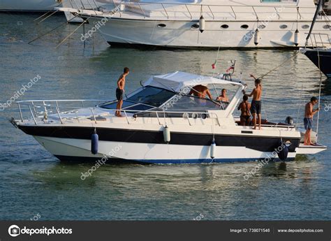 Italy Sicily Mediterranean Sea Marina Ragusa Ragusa Province August ...