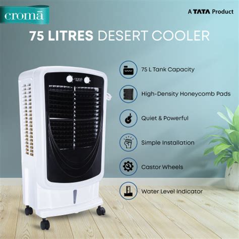 Croma 75 L Desert Air Cooler Price in India - Buy Croma 75 L Desert Air ...
