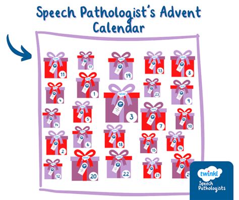 Speech Pathologist’s Advent Calendar - Twinkl