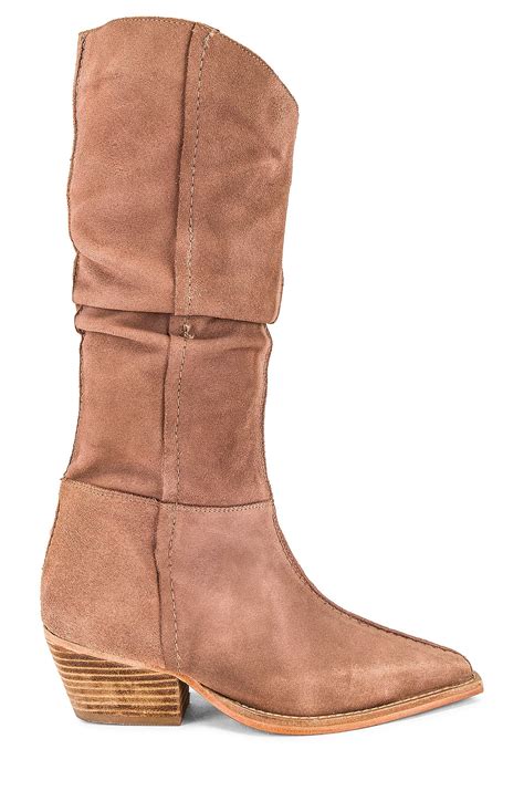 Free People Sway Slouch Boot in Blush | REVOLVE