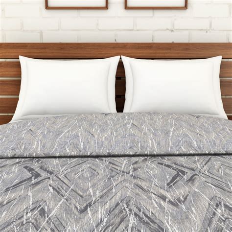 Buy SPACES Earthy Tones Printed Double Dohar - 210 x 240 cm from SPACES ...