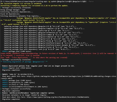 Update Angular Project 的图像结果