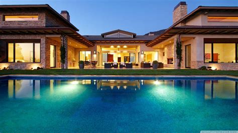 Residential Real Estate Minimalist Aesthetic Background HD Wallpaper