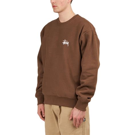 Stüssy Basic Stüssy Crew (Coffee) 1914762-1022 - Allike Store