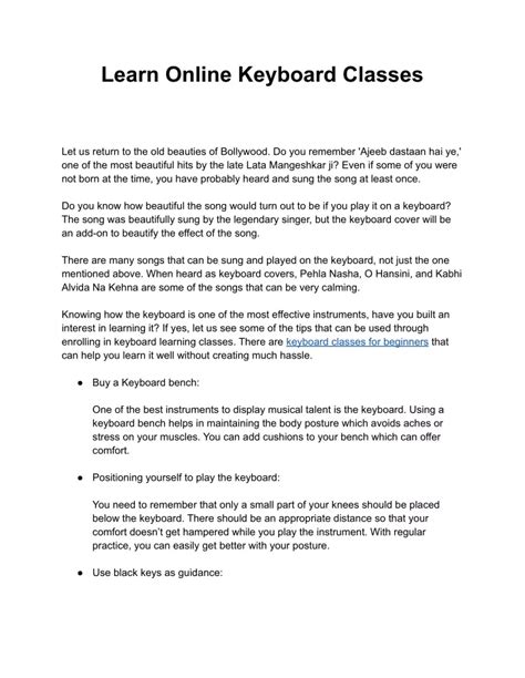 Image result for Online Keyboard Class
