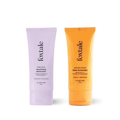 Foxtale Healthy Glow Combo for Soft and Hydrated Skin and a Healthy ...