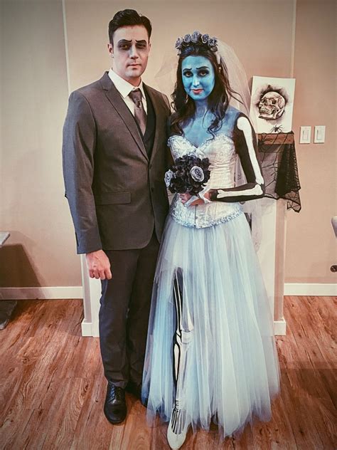 Image result for Corpse Bride Couple Costume