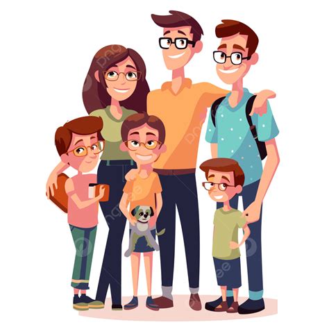 Blended Family Clipart