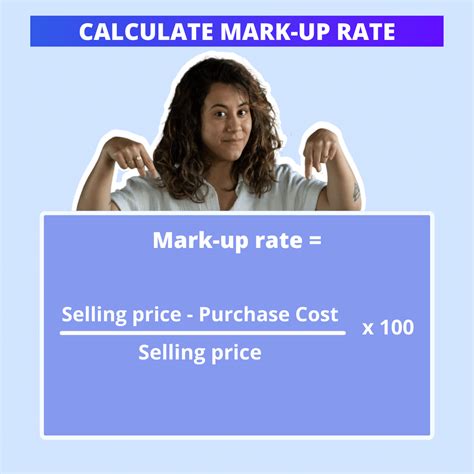 Markup rate : How to calculate it