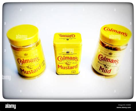 Colmans English Mustard High Resolution Stock Photography and Images ...