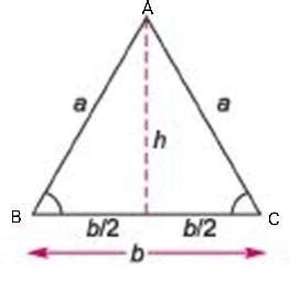 In an isosceles triangle, the vertical angle is 40°. Find the other two ...
