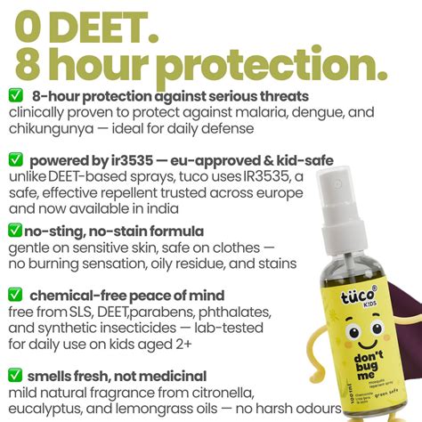 Tuco Kids Don’t Bug Me Mosquito Spray | Natural, Safe & Long-Lasting ...