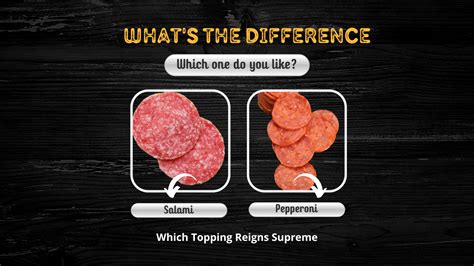 Salami vs. Pepperoni: Which Topping Reigns Supreme