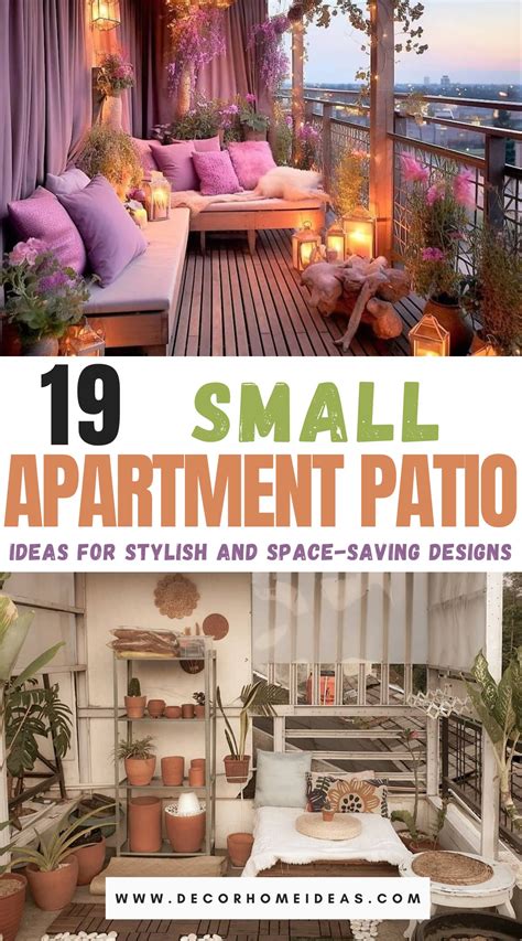 19 Ingenious Ideas to Maximize Your Small Apartment Patio Space