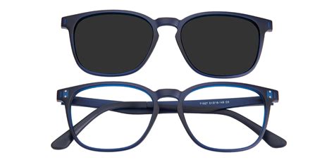 Bridgeport Oval Blue Full-Frame TR90 Eyeglasses | GlassesShop