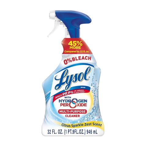 Lysol Hydrogen Peroxide Multi Purpose Cleaner at Isabella Rae blog