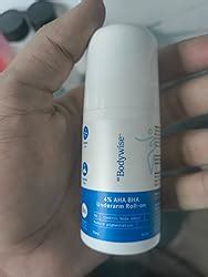 Be Bodywise 4% AHA BHA Underarm Roll on | With 2% Lactic Acid, 1% ...