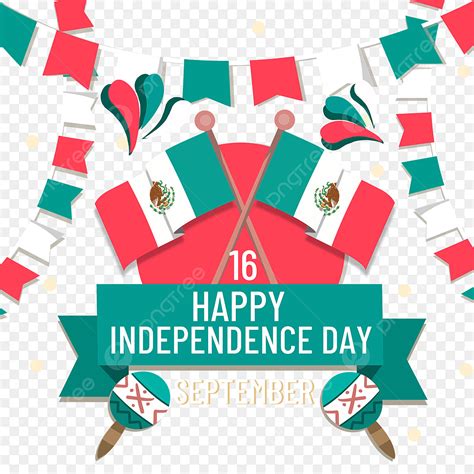 Mexico Independence Day PNG Image, Happy Mexico Independence Day Banner ...