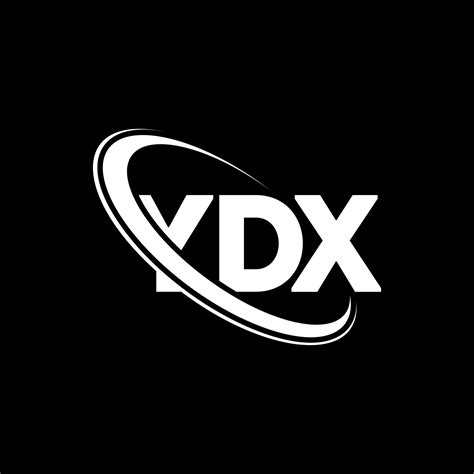 logotipo de ydx. letra ydx. diseño del logotipo de la letra ydx ...
