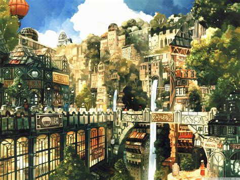 Anime Cityscape Wallpapers - Top Free Anime Cityscape Backgrounds ...