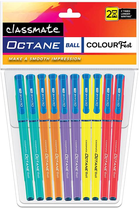 Classmate Hook- Blue & Black Ball Pens (Pack of 25) |Smooth & Fast ...