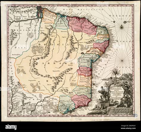 Map Of Brazil In 1800