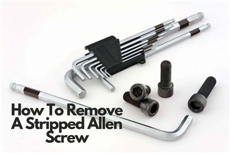 Allen Screw Stripped Head Removal - SSKL