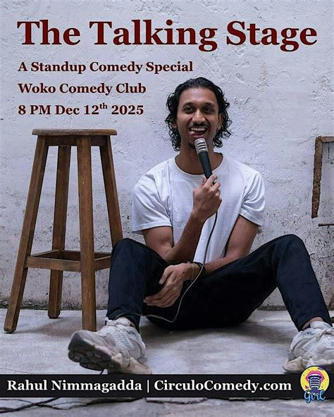 A Stand Up Comedy Special: The Talking Stage, Woko, Ciudad de México ...