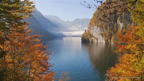 Fall, 2K, germany, berchtesgaden, park, bavaria, national HD Wallpaper