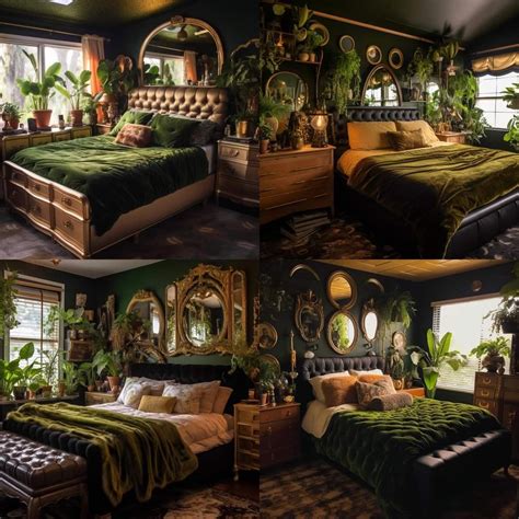 Pin by Jen on Moody & Dark Cottagecore Decor | Dark home decor, Bedroom ...