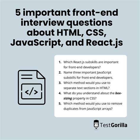 Image result for Front End JavaScript Interview Questions