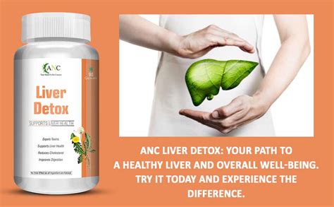 Buy ANC Herbal Liver Detox With Milk Thistle and Dandelion for Fatty ...