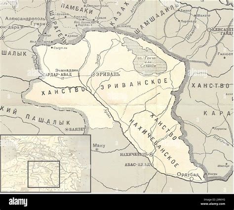 Nakhchivan map hi-res stock photography and images - Alamy