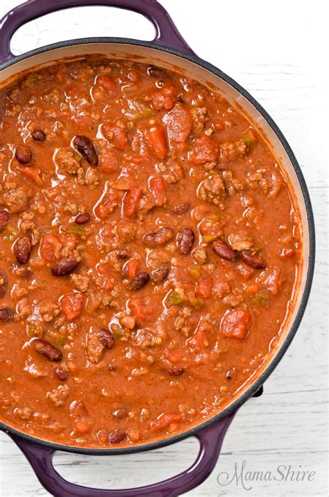 How to Make Easy Gluten-Free Chili - MamaShire