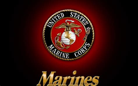 US Marines Logo Wallpaper - WallpaperSafari